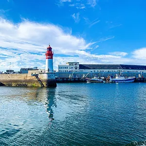 Lostendro, Vue Port , Guilvinec Frankreich